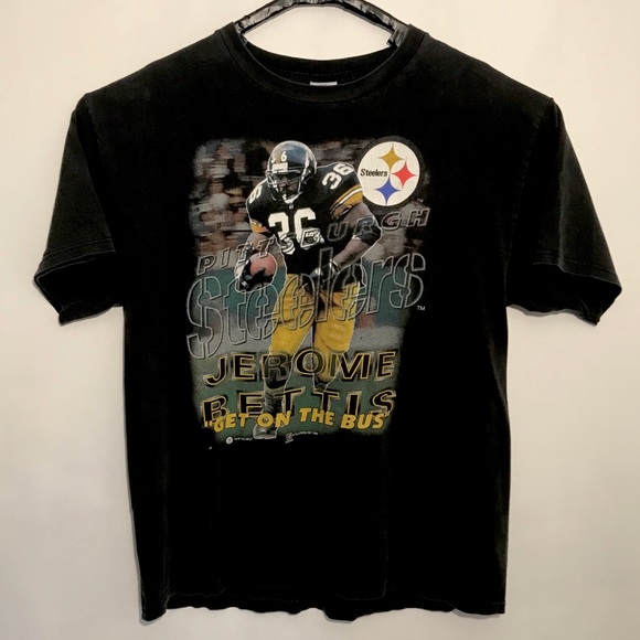 Unique Vintage Shirts Vintage Pittsburgh Steelers Jerome Bettis T Shirt Poshmark